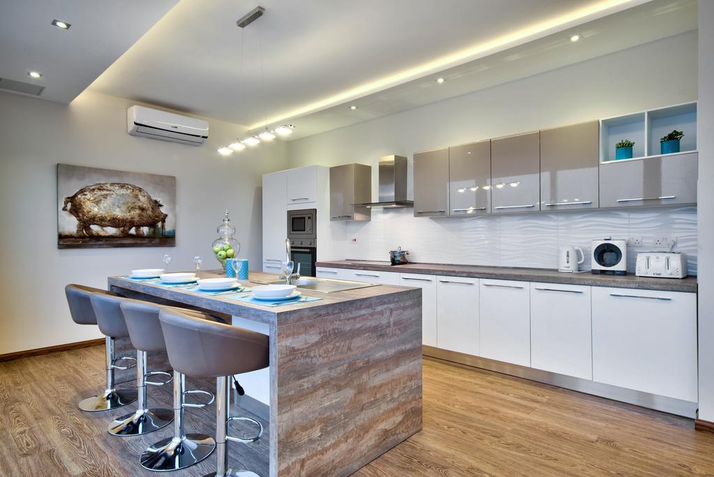Villa Gaia - Sunset Views, Indoor Heated Pool, Sauna And Games Room Mellieħa Extérieur photo